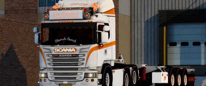Trucks Scania Highline Boogie EX Kist - 1.48 Eurotruck Simulator mod