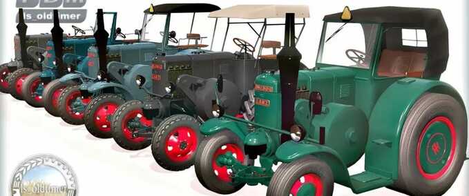 Traktoren Lanz Bulldog HR8 Landwirtschafts Simulator mod