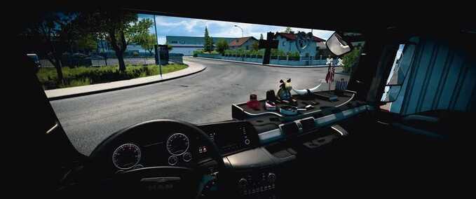 Trucks Add-On Interior Objects 2 [1.48.5] Eurotruck Simulator mod