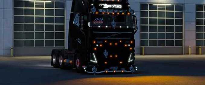 Trucks Volvo Black 2012 TruckrsMp v1.48.5 Eurotruck Simulator mod