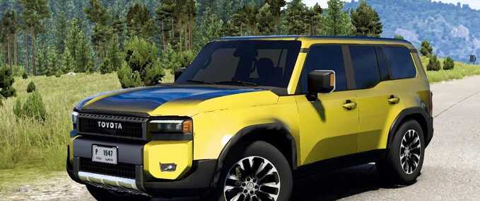 Trucks [ATS] Toyota Land Cruiser Prado 2024 (1.48.x) American Truck Simulator mod