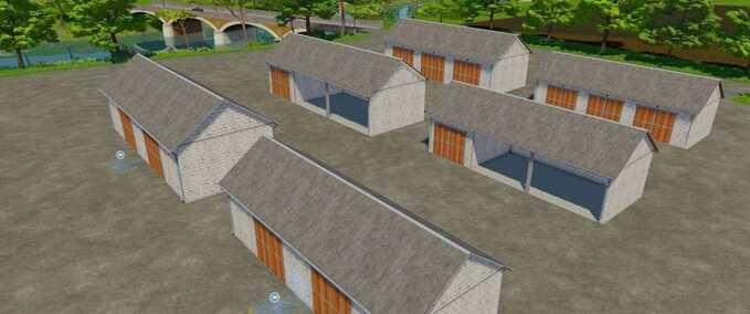 Bauernhof-Gebäude Pack Mod Image