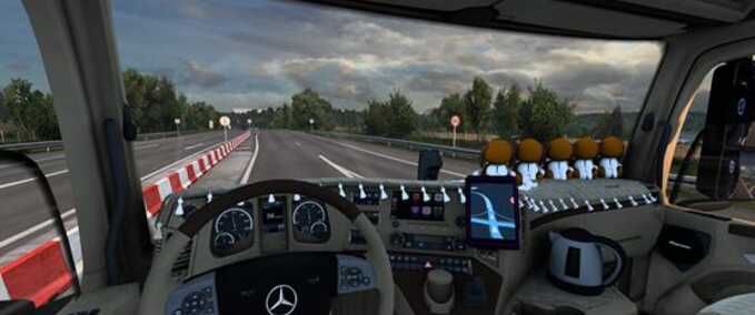 Trucks Mercedes Benz Actros 1845 TJDMods - 1.48.5 Eurotruck Simulator mod