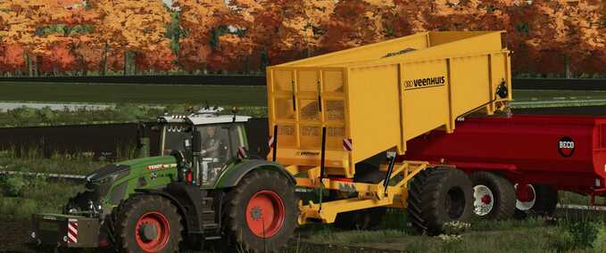 Überladewagen Veenhuis T-Rex-Shuttle Landwirtschafts Simulator mod