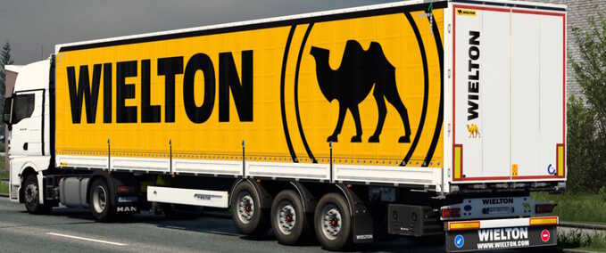 Trailer Wielton Skin Eurotruck Simulator mod