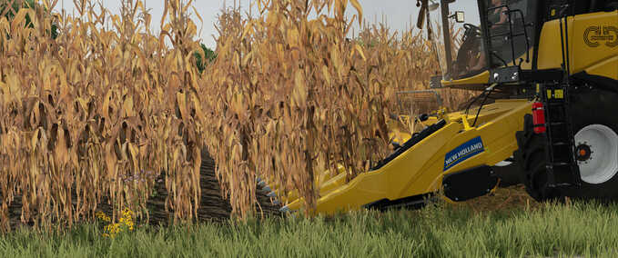 Selbstfahrer New Holland 980 CF6 Landwirtschafts Simulator mod