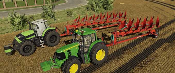 Pflüge KvernelandPB100 Landwirtschafts Simulator mod