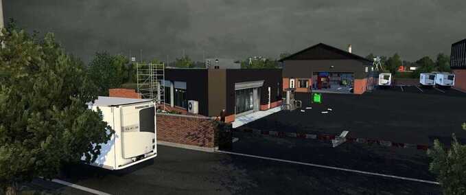 Mods Promod Map Addon: Moerdijk Warehouse - 1.48 Eurotruck Simulator mod