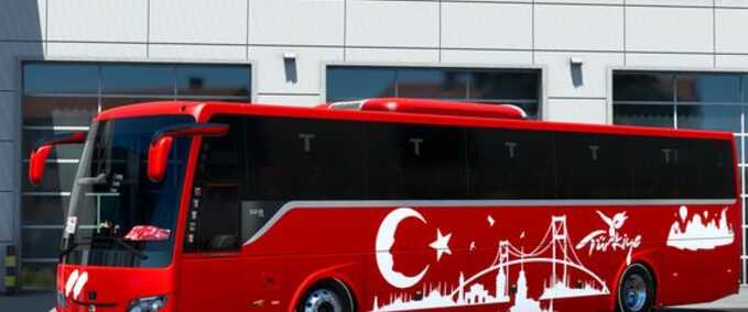 Trucks Temsa Safir Plus Turkiye Kaplaması Eurotruck Simulator mod