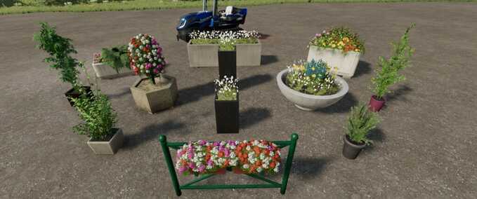 Dekoration Flower Pots Pack Landwirtschafts Simulator mod
