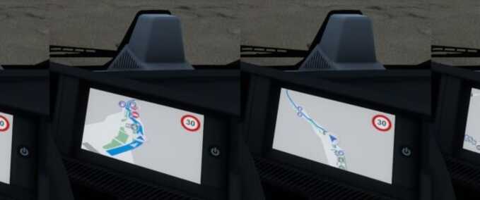 Trucks Google Maps Navigation Eurotruck Simulator mod