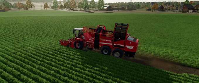 Selbstfahrer Grimme Rexor 6300 Unrealistisch Landwirtschafts Simulator mod