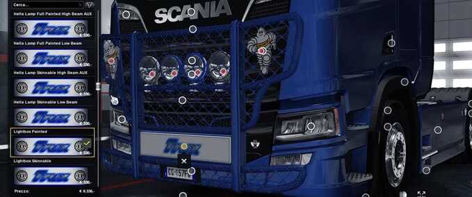 Trucks Scania NextGen Bullbar Trux HighWay by Alang7  Eurotruck Simulator mod