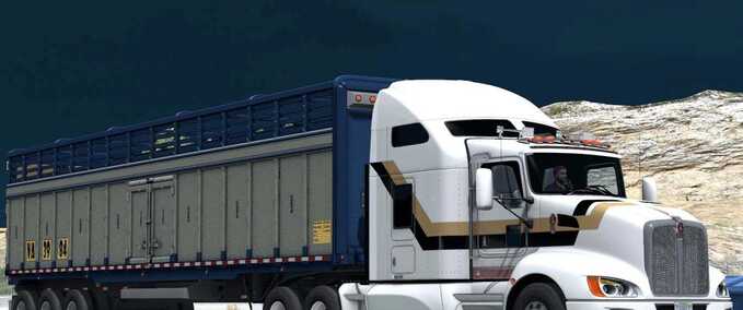 Trucks Kenworth T660 FP-J91 - 1.48.5 American Truck Simulator mod