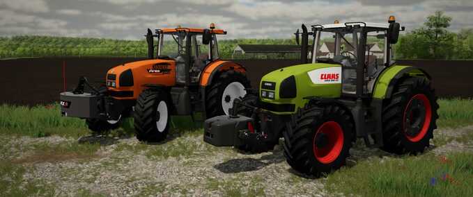 Renault Claas Ares 800 RZ Mod Image
