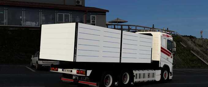 Trucks Volvo FH4 Tandem +Trailer - 1.48 Eurotruck Simulator mod