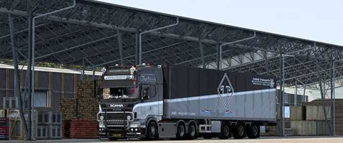 Trucks Scania R620 | R590 Ludwig Transporte Trailer - 1.48 Eurotruck Simulator mod