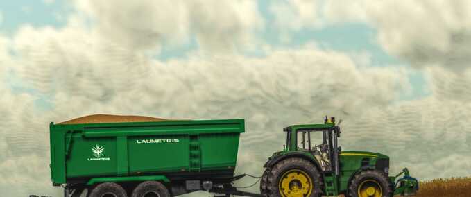 Anhänger Laumetris PTL-20 Landwirtschafts Simulator mod