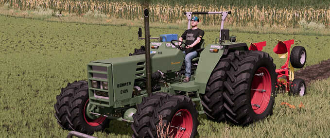 Traktoren Bührer 6105/6135 Landwirtschafts Simulator mod