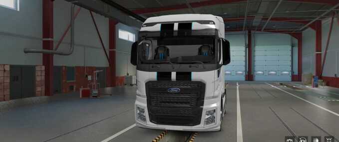 Trucks Ford Trucks F Max Blackline Edition Tuning Eurotruck Simulator mod