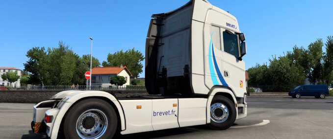 Trucks Scania S Brevet Skin  Eurotruck Simulator mod