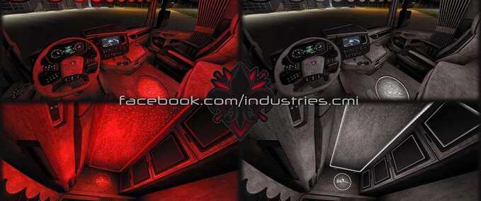 Trucks Scania NG R&S Interior Bundle CMI  Eurotruck Simulator mod