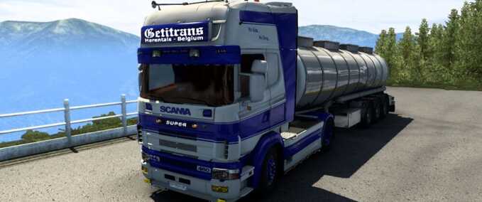 Trucks Scania RJL Getitrans Skin Pack Eurotruck Simulator mod