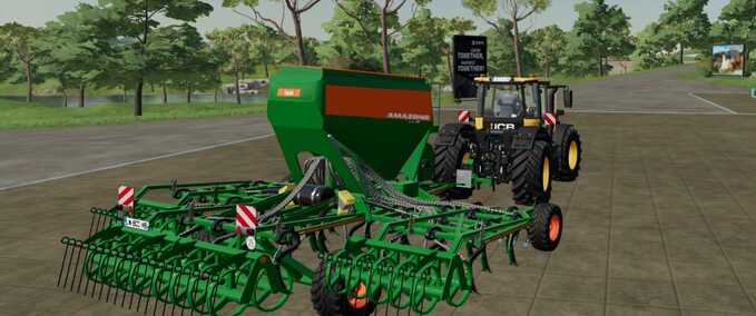 Saattechnik Amazone Cayena 6001 Landwirtschafts Simulator mod