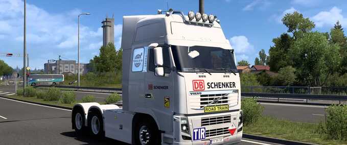 Trucks VOLVO FH 2009 DB SCHENKER  SKIN - 1.49 Eurotruck Simulator mod