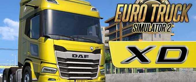 Trucks DAF XD Templates - 1.48 Eurotruck Simulator mod