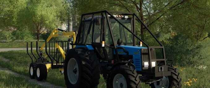 MTZ / MTS MTZ 1025 Forstwirtschaft Landwirtschafts Simulator mod
