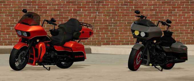 PKWs EXP22 Harley Road Glide Landwirtschafts Simulator mod