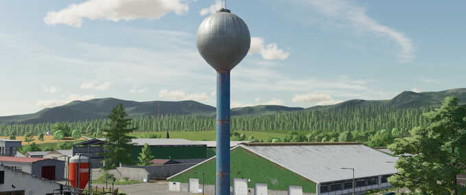 Gebäude Lizard Wasserturm Landwirtschafts Simulator mod