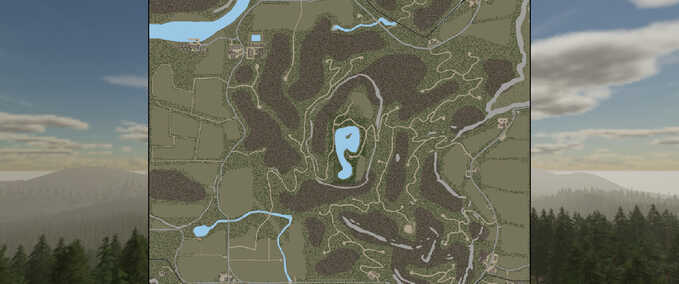 Maps Grünberg Karte Landwirtschafts Simulator mod
