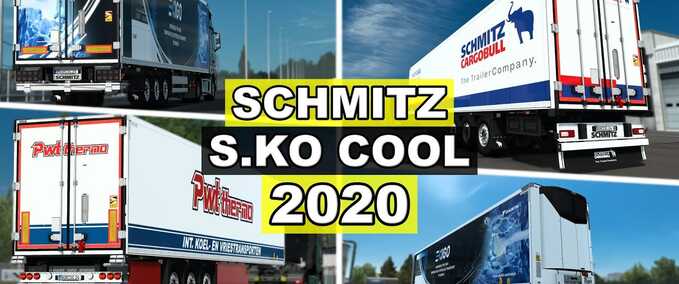 Trailer Schmitz S.KO COOL 2020 - 1.48/1.49  Eurotruck Simulator mod