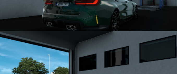 Trucks BMW M3 G80 Touring 2023 Eurotruck Simulator mod
