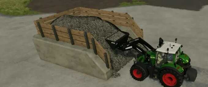 Platzierbare Objekte Steinlager Landwirtschafts Simulator mod