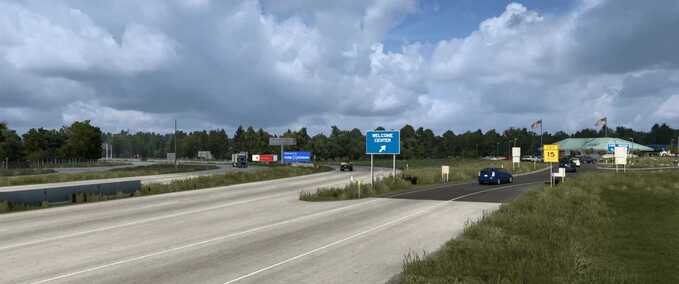 Maps Project Michigan [TGM]  American Truck Simulator mod