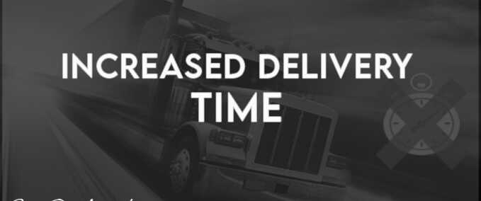Mods [ATS] Increased Delivery Time [1.49] American Truck Simulator mod