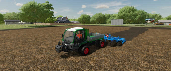 Traktoren Lindner Unitrac Electro Pack Landwirtschafts Simulator mod