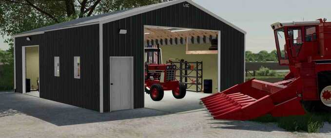 Platzierbare Objekte Dirt Farm Shop Landwirtschafts Simulator mod