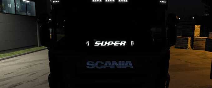 Trucks Scania Super Windshield Board Eurotruck Simulator mod