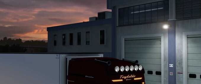 Trucks Hella Pack Greek Style Lights Eurotruck Simulator mod