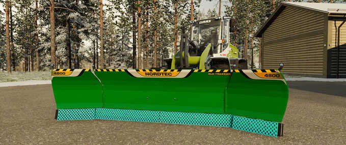 Pflüge Ala-Talkkari U-Pflug 4800 Landwirtschafts Simulator mod