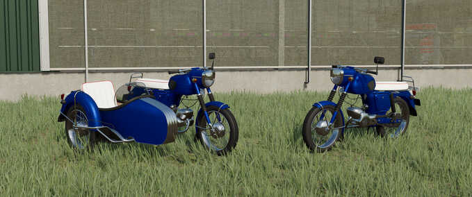 PKWs Lizard Motorrad  + Seitenwagen Landwirtschafts Simulator mod