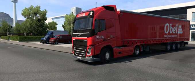 Trucks Obel Logistik Combo Skin  Eurotruck Simulator mod