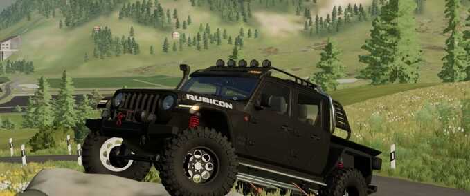 PKWs Jeep Gladiator Rubicon Landwirtschafts Simulator mod