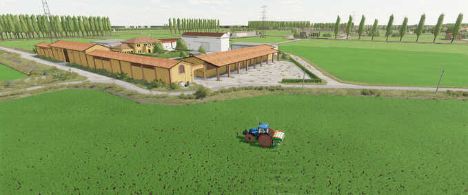 Maps ItalianRice 22 Landwirtschafts Simulator mod