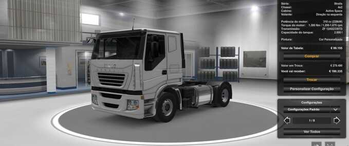 Trucks ALL TRUCKS AT THE DEALER BY RODONITCHO MODS - 1.49 Eurotruck Simulator mod