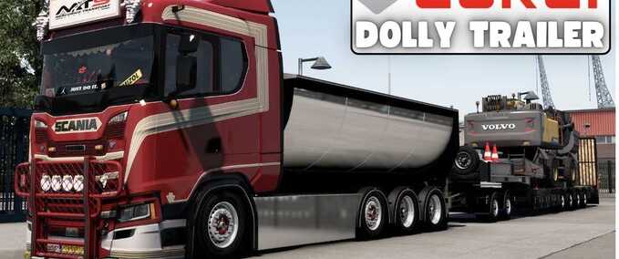 Trailer Zorzi Trailer + Dolly Noxa Custom Modding - 1.49 Eurotruck Simulator mod